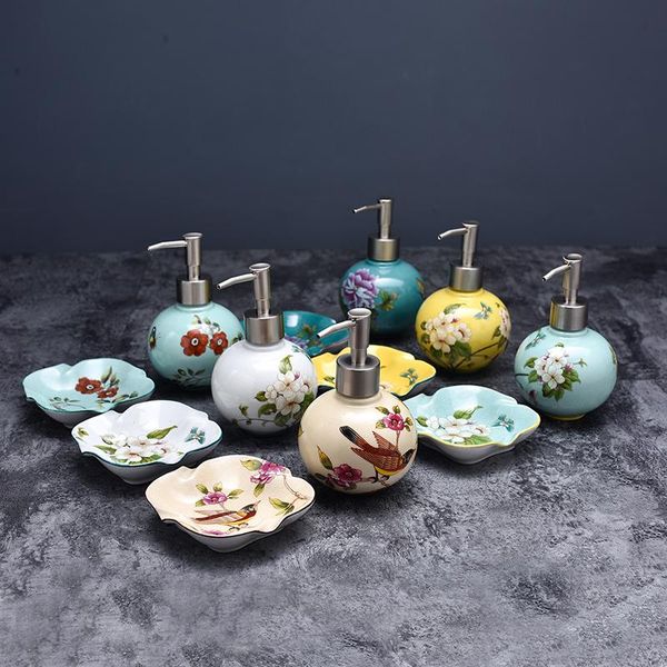 bath accessory set american painted ceramic toilet lotion bottle toiletries two-piece setel bathroom press soap dish wedding supplies
bath accessory set american painted ceramic toilet lotion bottle toiletries two-piece setel bathroom press soap dish wedding supplies