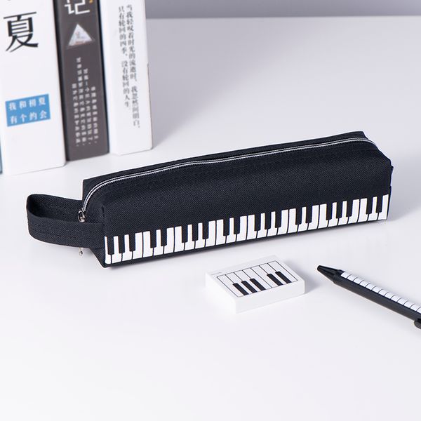 1pc kawaii music etui piano toetsenbord great capacity square canvas pencil bag student stationery kantoor school gifts
1pc kawaii music etui piano toetsenbord great capacity square canvas pencil bag student stationery kantoor school gifts