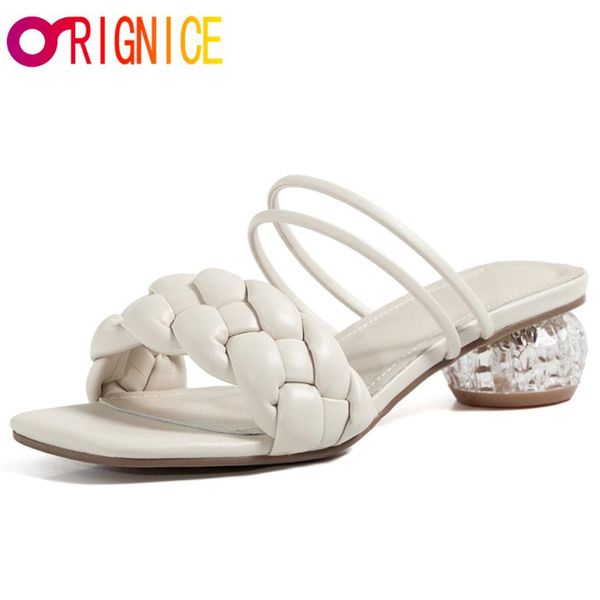 orignice fashion women sandals solid slippers lady high-quality weave open toe thick heels women slip on footwear flip flops, Black
orignice fashion women sandals solid slippers lady high-quality weave open toe thick heels women slip on footwear flip flops, Black
