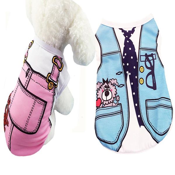 dog apparel spring summer clothes cute vest shirt dogs costume cotton puppy cat pet fake two piece ropa perro
dog apparel spring summer clothes cute vest shirt dogs costume cotton puppy cat pet fake two piece ropa perro