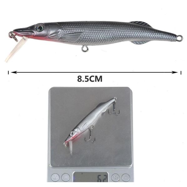 freshwater floating swimming fishing lure 6colors 6g 8.5cm minnow swimbaits lifelike fish slender body jlldoi soif
freshwater floating swimming fishing lure 6colors 6g 8.5cm minnow swimbaits lifelike fish slender body jlldoi soif