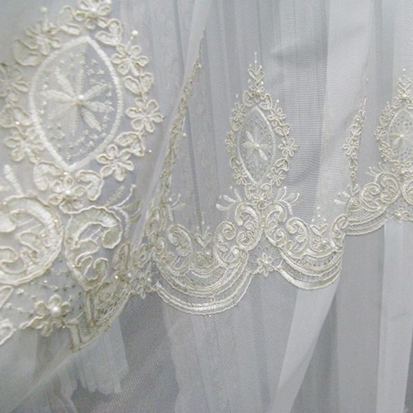 2021 new luxury princess style bedroom sheer curtain european pearl embroidery yarn finished drapes custom bay window screen#4
2021 new luxury princess style bedroom sheer curtain european pearl embroidery yarn finished drapes custom bay window screen#4