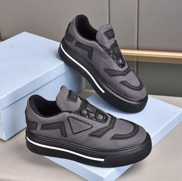 luxury designer casual shoes italy classic triangle fashion lace up sneakers man leather flat shoe outdoor running breathable sports trainer, Black
luxury designer casual shoes italy classic triangle fashion lace up sneakers man leather flat shoe outdoor running breathable sports trainer, Black