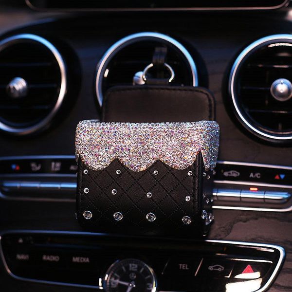 car organizer leather storage box crystal diamond auto outlet air vent glove hanging mobile phone bag pouch
car organizer leather storage box crystal diamond auto outlet air vent glove hanging mobile phone bag pouch