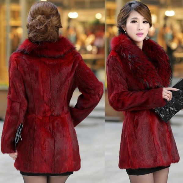 thin women royal rabbit with a solid female fox fur collar fashion genuine ladies'fur coat y60 xh5d, Black
thin women royal rabbit with a solid female fox fur collar fashion genuine ladies'fur coat y60 xh5d, Black