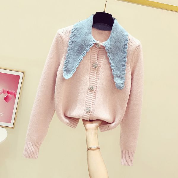 sweet doll glue cardigan mesh drill to women 2021 autumn and new female casual winter lady short sweater reo1, White;black
sweet doll glue cardigan mesh drill to women 2021 autumn and new female casual winter lady short sweater reo1, White;black