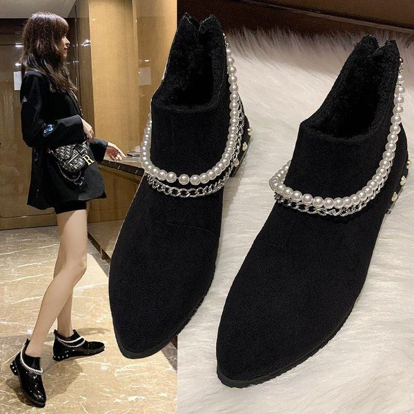 boots sagace ladies casual retro roman style solid color strap lace woven zipper low heel women's comfortable shoes, Black
boots sagace ladies casual retro roman style solid color strap lace woven zipper low heel women's comfortable shoes, Black