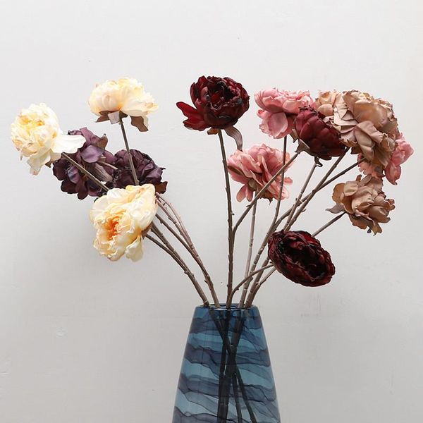 decorative flowers & wreaths 2021 retro peony artificial for wedding decoration fake bouquet living room garden home accessories
decorative flowers & wreaths 2021 retro peony artificial for wedding decoration fake bouquet living room garden home accessories