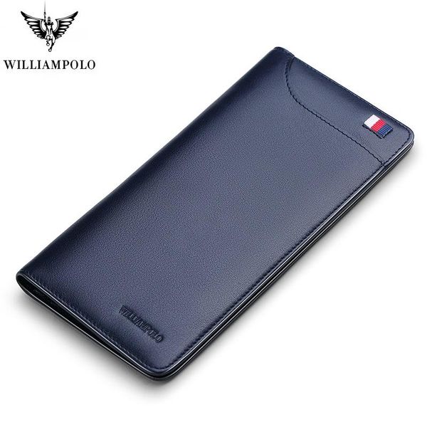 williampolo long men's wallet genuine leather ultra-thin bifold wallet multi-card holder slim purse, Red;black
williampolo long men's wallet genuine leather ultra-thin bifold wallet multi-card holder slim purse, Red;black