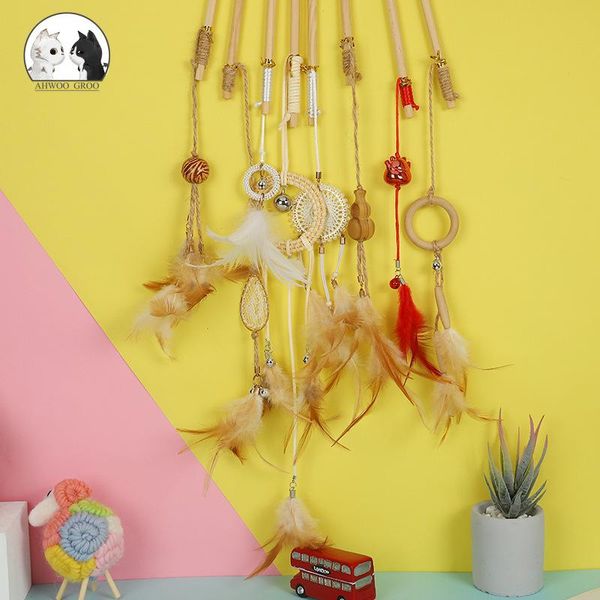 cat toys funny dream catcher feather stick high-value bite and scratch resistant wooden pole interactive training toy
cat toys funny dream catcher feather stick high-value bite and scratch resistant wooden pole interactive training toy