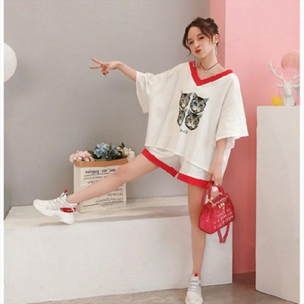 pajamas summer fat mm100kg women sleepwear loose size set short pants two piece household leisure style, Black;red
pajamas summer fat mm100kg women sleepwear loose size set short pants two piece household leisure style, Black;red