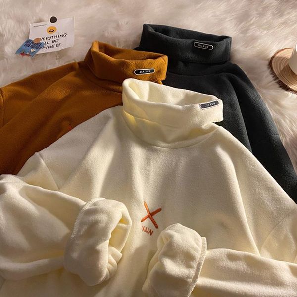 men's hoodies & sweatshirts autumn korean fashion fleece harajuku loose streetwear turtleneck pullover mens, Black
men's hoodies & sweatshirts autumn korean fashion fleece harajuku loose streetwear turtleneck pullover mens, Black