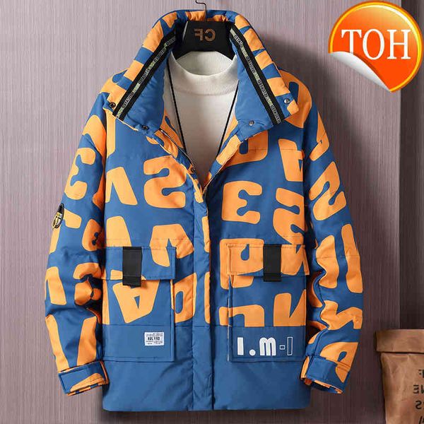 2021 new fashion winter men's down jacket brand white duck coats for men letter printing thick warm stand collar man parkas, Black
2021 new fashion winter men's down jacket brand white duck coats for men letter printing thick warm stand collar man parkas, Black