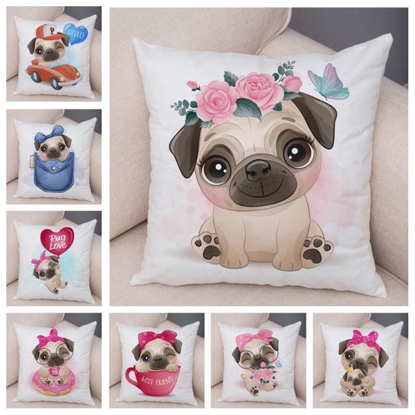 cushion/decorative pillow cartoon pet pug print pillowcase for children room home car sofa decor lovely dog animal case plush cushion cover
cushion/decorative pillow cartoon pet pug print pillowcase for children room home car sofa decor lovely dog animal case plush cushion cover