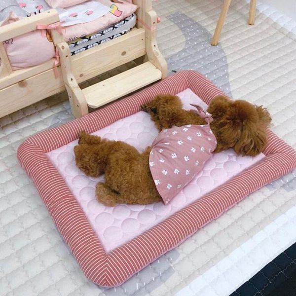 kennels & pens s-xl 6colors waterproof breathable anti-slip dog cooling ice mat spring summer cat pet pvc mattress pad bed floor sofa
kennels & pens s-xl 6colors waterproof breathable anti-slip dog cooling ice mat spring summer cat pet pvc mattress pad bed floor sofa