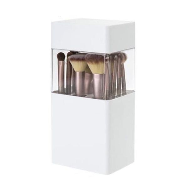 eyebrow tools & stencils dust-proof cosmetic brush storage box simple design deskholder case 12 pcs capacity
eyebrow tools & stencils dust-proof cosmetic brush storage box simple design deskholder case 12 pcs capacity