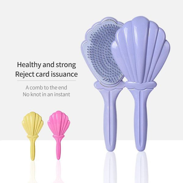 hair brushes princess shell comb cartoon baby brush anti-static detangler reduce loss styling tool barber accessorie, Silver
hair brushes princess shell comb cartoon baby brush anti-static detangler reduce loss styling tool barber accessorie, Silver