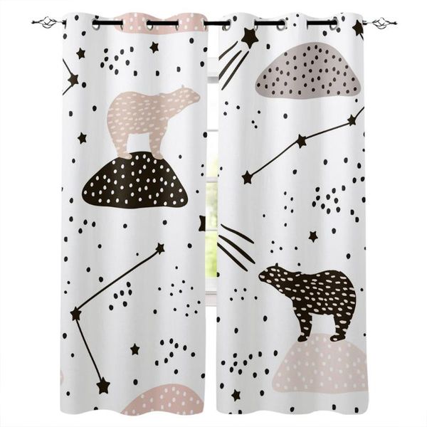 curtain & drapes bear star silhouette white window curtains living room kitchen modern home decor bedroom treatment
curtain & drapes bear star silhouette white window curtains living room kitchen modern home decor bedroom treatment