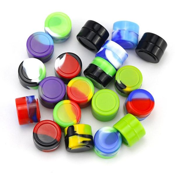 party favor 1pc 2ml mini round non-stick silicone container for wax bho oil butane vaporizer silicon jars dab
party favor 1pc 2ml mini round non-stick silicone container for wax bho oil butane vaporizer silicon jars dab
