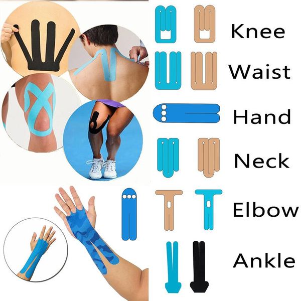 elbow & knee pads 12 pcs pre-cut kinesiology tape sports tapes neck waist hand ankle protector muscle bandage reduce pain/inflammation, Black;gray
elbow & knee pads 12 pcs pre-cut kinesiology tape sports tapes neck waist hand ankle protector muscle bandage reduce pain/inflammation, Black;gray