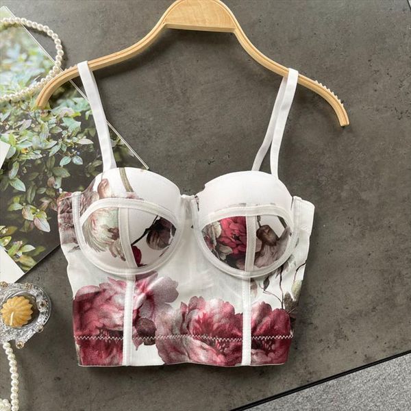 summer fashion printing mesh women cami camisole underwear gathered bra sleeveless cropped party tank y1254, White
summer fashion printing mesh women cami camisole underwear gathered bra sleeveless cropped party tank y1254, White