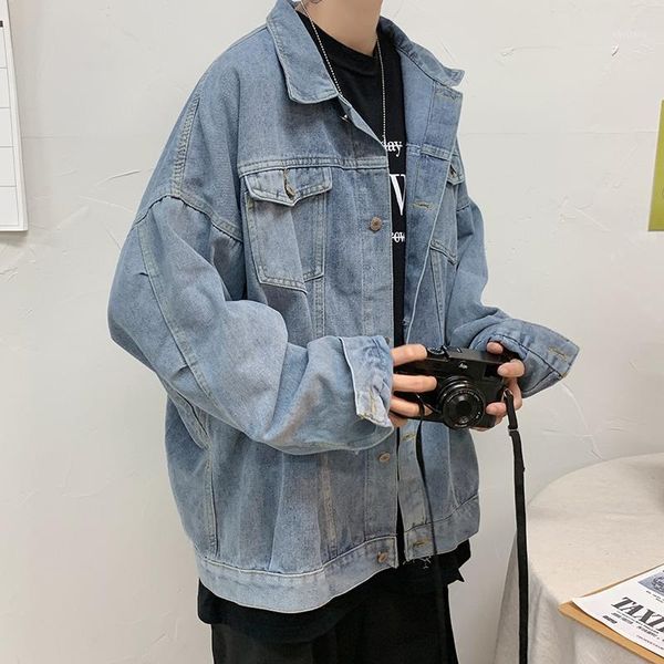 fashion solid color pocket cowboy jacket 2021 spring and autumn clothes men japanese streetwear pilot ropa coats eg50jc men's jackets, Black;brown
fashion solid color pocket cowboy jacket 2021 spring and autumn clothes men japanese streetwear pilot ropa coats eg50jc men's jackets, Black;brown