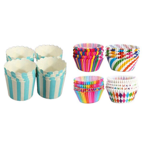 baking & pastry tools 50 x cake case cups liner muffin dessert cup with 400 colorful rainbow combo disposable set
baking & pastry tools 50 x cake case cups liner muffin dessert cup with 400 colorful rainbow combo disposable set