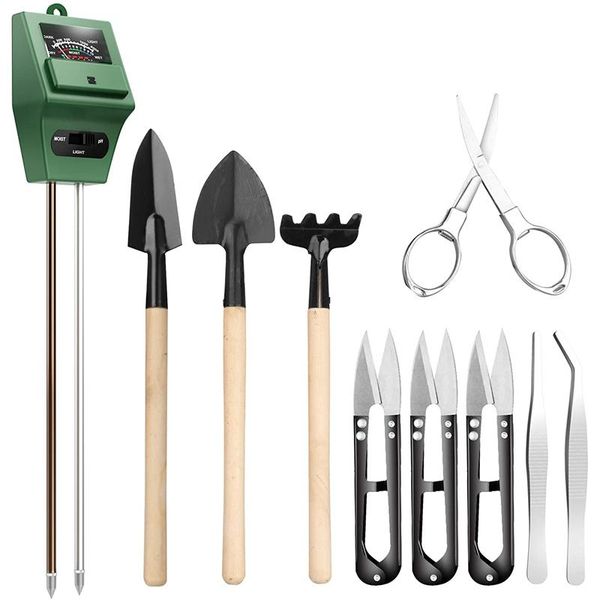 meters 3-in-1 soil moisture meter for moisture/sun/ph tester, with pruning shears folding mini rake bud and trimmer set
meters 3-in-1 soil moisture meter for moisture/sun/ph tester, with pruning shears folding mini rake bud and trimmer set