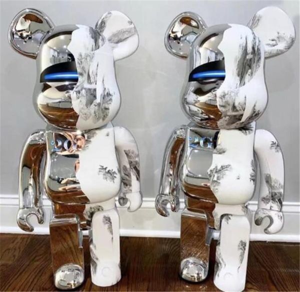 New style 400% 28CM Bearbrick The Electroplating luminous 2G Fashion bear Chiaki figures Toy For Collectors Be@rbrick Art Work model decorat
New style 400% 28CM Bearbrick The Electroplating luminous 2G Fashion bear Chiaki figures Toy For Collectors Be@rbrick Art Work model decorat