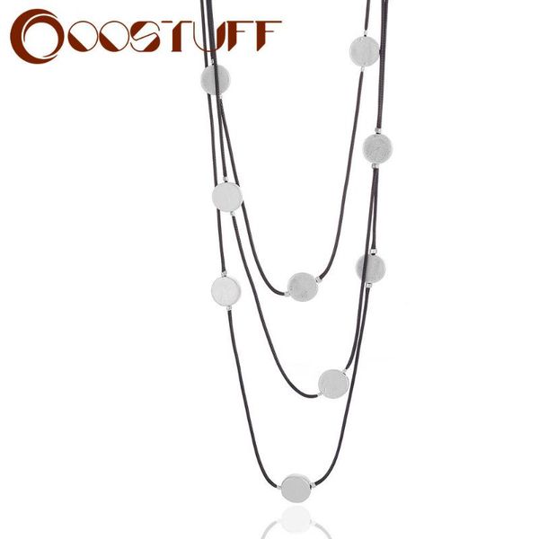 pendant necklaces trend long chains around the neck collar necklace decorative body jewelry for women suspension accessories korean things, Silver
pendant necklaces trend long chains around the neck collar necklace decorative body jewelry for women suspension accessories korean things, Silver