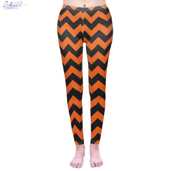 women's leggings chill skill ashion women legging zigzag halloween printed leggins punk workou legins slim fitness pants, Black
women's leggings chill skill ashion women legging zigzag halloween printed leggins punk workou legins slim fitness pants, Black