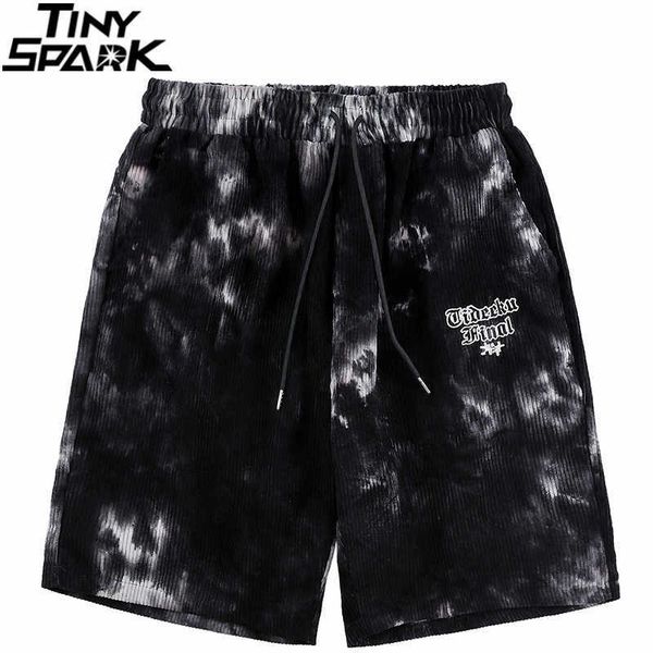 men hip hop streetwear corduroy shorts embroidery tie dye harajuku jogger summer track sweatpants 210714, White;black
men hip hop streetwear corduroy shorts embroidery tie dye harajuku jogger summer track sweatpants 210714, White;black