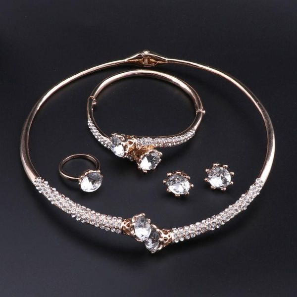 earrings & necklace oeoeos bridal gift nigerian wedding african beads jewelry set fashion dubai gold color costume design, Silver
earrings & necklace oeoeos bridal gift nigerian wedding african beads jewelry set fashion dubai gold color costume design, Silver
