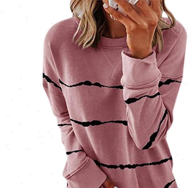 women hooded new womens tie dye printed striped fashion round neck loose long sleeved sweatshirt 2021 drop shipping, White
women hooded new womens tie dye printed striped fashion round neck loose long sleeved sweatshirt 2021 drop shipping, White