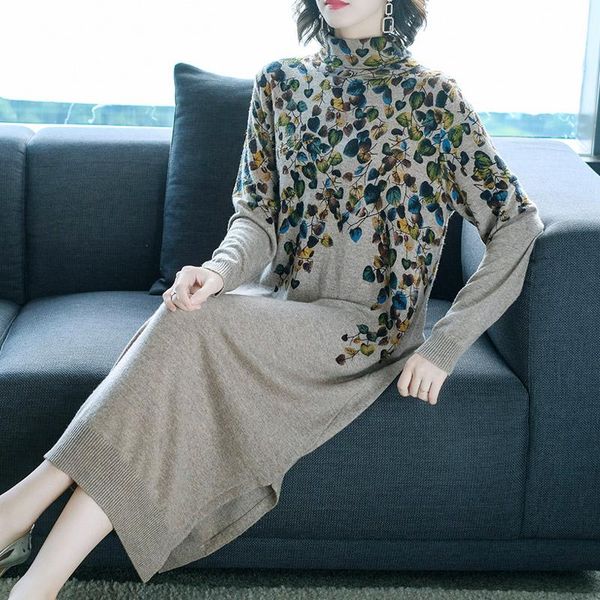women's sweaters 2021 autumn plus size maxi dress winter vintage casual turtleneck wool sweater women elegant bodycon warm knitting lon, White;black
women's sweaters 2021 autumn plus size maxi dress winter vintage casual turtleneck wool sweater women elegant bodycon warm knitting lon, White;black