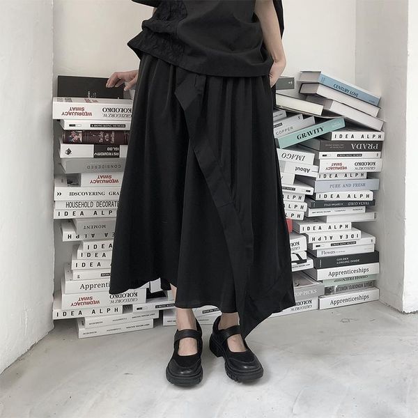 women's pants & capris large yamamoto dark wide leg design sense children's summer thin black irregular casual, Black;white
women's pants & capris large yamamoto dark wide leg design sense children's summer thin black irregular casual, Black;white