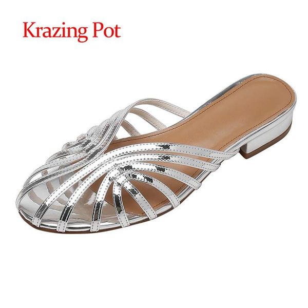 slippers krazing pot 2021 low heels round toe simple style young lady korean girls solid slip on summer outside slipper l98, Black
slippers krazing pot 2021 low heels round toe simple style young lady korean girls solid slip on summer outside slipper l98, Black