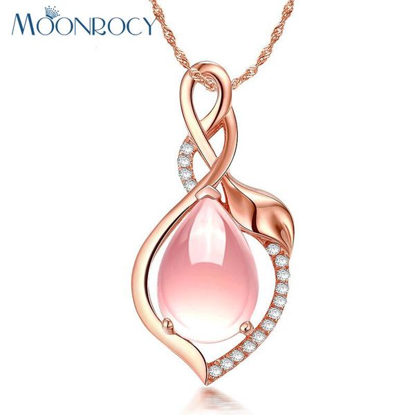 pendant necklaces moonrocy jewelry rose gold color ross quartz sweet pink opal necklace for office women girls gift choker, Silver
pendant necklaces moonrocy jewelry rose gold color ross quartz sweet pink opal necklace for office women girls gift choker, Silver
