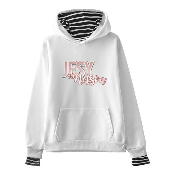 men's hoodies & sweatshirts jesy nelson print fake two piece women/men long sleeve hooded sweatshirt loose ins casual hip-hop trendy 3, Black
men's hoodies & sweatshirts jesy nelson print fake two piece women/men long sleeve hooded sweatshirt loose ins casual hip-hop trendy 3, Black
