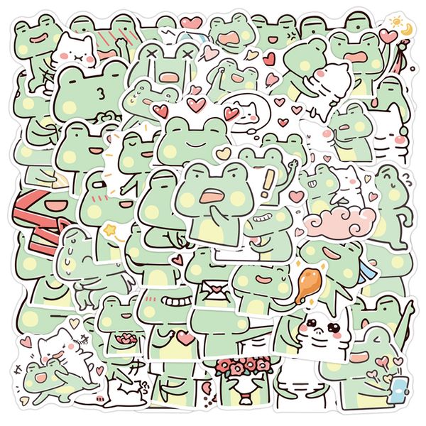50pcs cute frog craffiti sticker gifts toys kids cartoon animal decals for diy notebook decal helmet lapbike suitcase phone case guitar
50pcs cute frog craffiti sticker gifts toys kids cartoon animal decals for diy notebook decal helmet lapbike suitcase phone case guitar