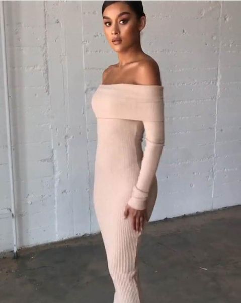 casual dresses est pink long sleeve slash neck bodycon dress elegant night club party, Black;gray
casual dresses est pink long sleeve slash neck bodycon dress elegant night club party, Black;gray