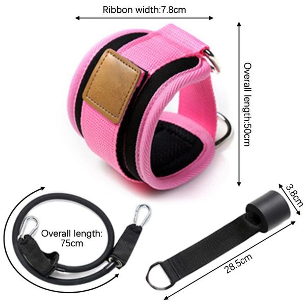 resistance bands ankle straps set leg fitness non-slip band for buhip thigh lifting exercise pull rope
resistance bands ankle straps set leg fitness non-slip band for buhip thigh lifting exercise pull rope