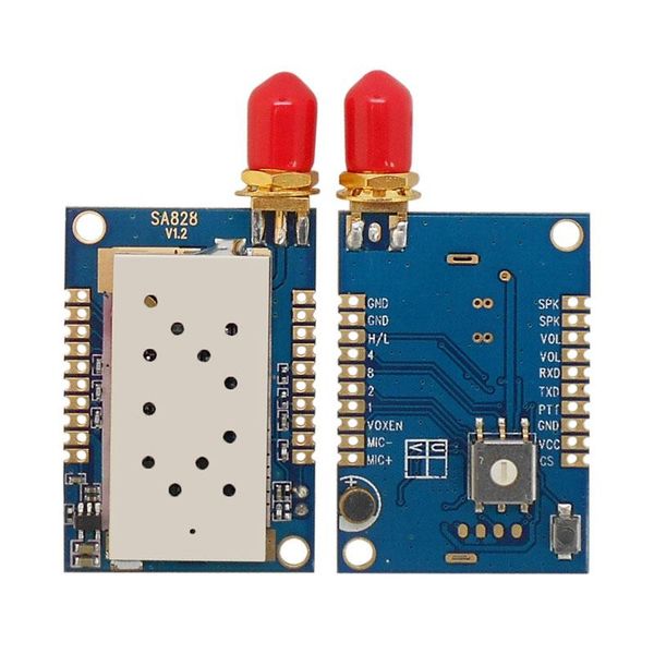 walkie talkie 2pcs/lot wireless fm modulation sa828 all-in-one uhf | vhf frequency embedded modules
walkie talkie 2pcs/lot wireless fm modulation sa828 all-in-one uhf | vhf frequency embedded modules