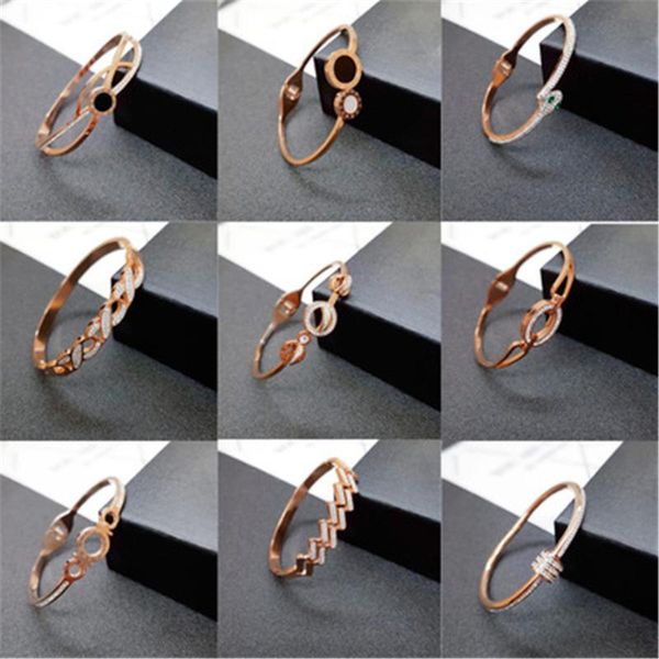 bangle fashion and versatile temperament handmade stone inlaid titanium steel bracelet vacuum plating color preserving open, Black
bangle fashion and versatile temperament handmade stone inlaid titanium steel bracelet vacuum plating color preserving open, Black