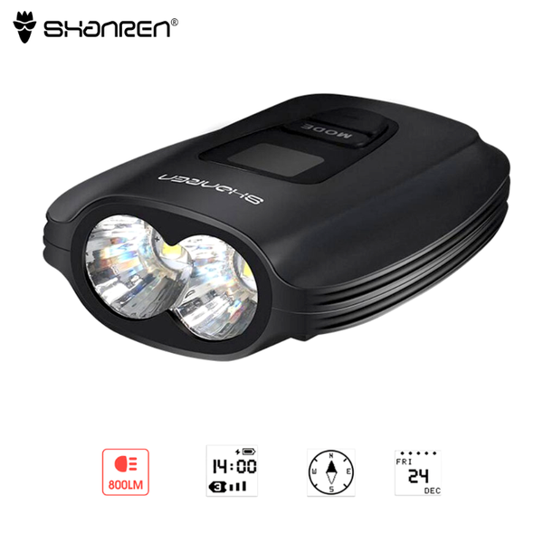 shanren rover ii bicycle headlight usb rechargeable 800lm super bright bike light oled cycling front light
shanren rover ii bicycle headlight usb rechargeable 800lm super bright bike light oled cycling front light