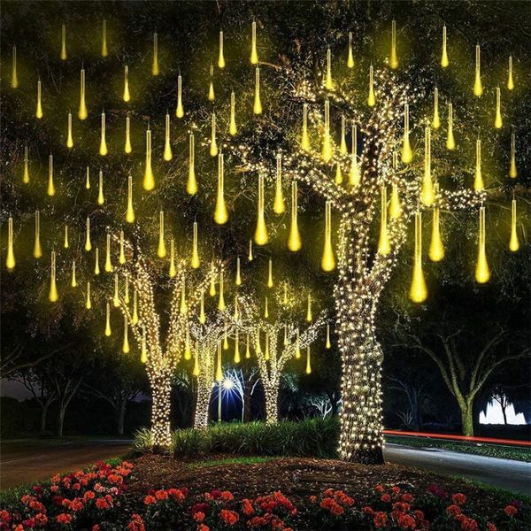 strings 30/50cm meteor shower rain light christmas 8 drop raindrop fairy outdoor waterproof snow falling cascading tree
strings 30/50cm meteor shower rain light christmas 8 drop raindrop fairy outdoor waterproof snow falling cascading tree