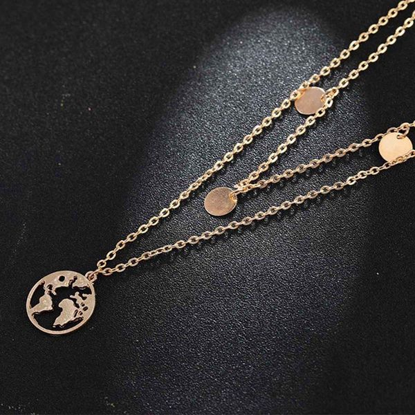 creative personality pendant necklace women's gold multi-layer chain pendant accessories fashion lady jewelry gifts, Silver
creative personality pendant necklace women's gold multi-layer chain pendant accessories fashion lady jewelry gifts, Silver