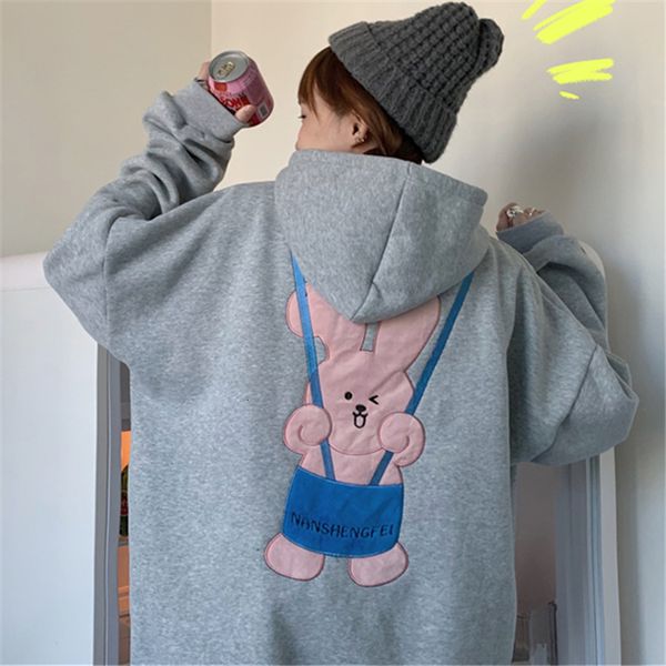 new deeptown style hoodie 2021 fashion winter warm embroidery sweatshirt women long sleeve plus veet casual pullover 4tdv, Black
new deeptown style hoodie 2021 fashion winter warm embroidery sweatshirt women long sleeve plus veet casual pullover 4tdv, Black