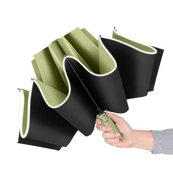 umbrellas full automatic umbrella folding large vehicle reverse sun and rain dual-purpose led lighting reflective device
umbrellas full automatic umbrella folding large vehicle reverse sun and rain dual-purpose led lighting reflective device