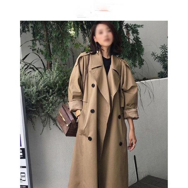women's trench coats 2021 sale spring autumn coat lapel female windbreaker long sleeve lady trend casual jacket zs-7246, Tan;black
women's trench coats 2021 sale spring autumn coat lapel female windbreaker long sleeve lady trend casual jacket zs-7246, Tan;black